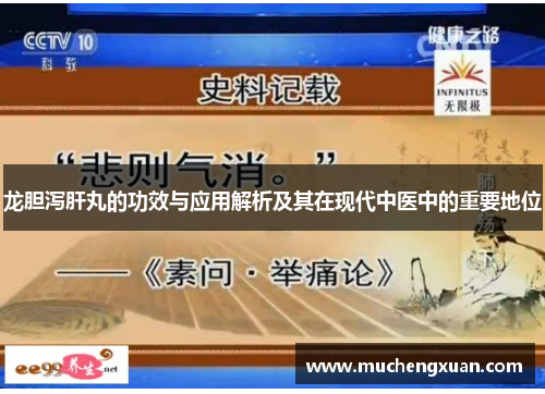 龙胆泻肝丸的功效与应用解析及其在现代中医中的重要地位 龙胆泻肝丸的功效与应用解析及其在现代中医中的重要地位
