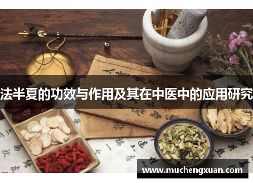 法半夏的功效与作用及其在中医中的应用研究 法半夏的功效与作用及其在中医中的应用研究