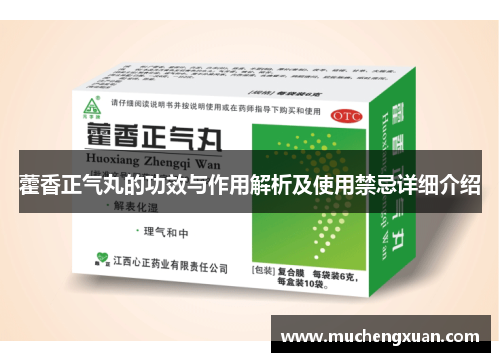 藿香正气丸的功效与作用解析及使用禁忌详细介绍